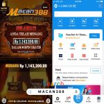 mendarat di akun dana member